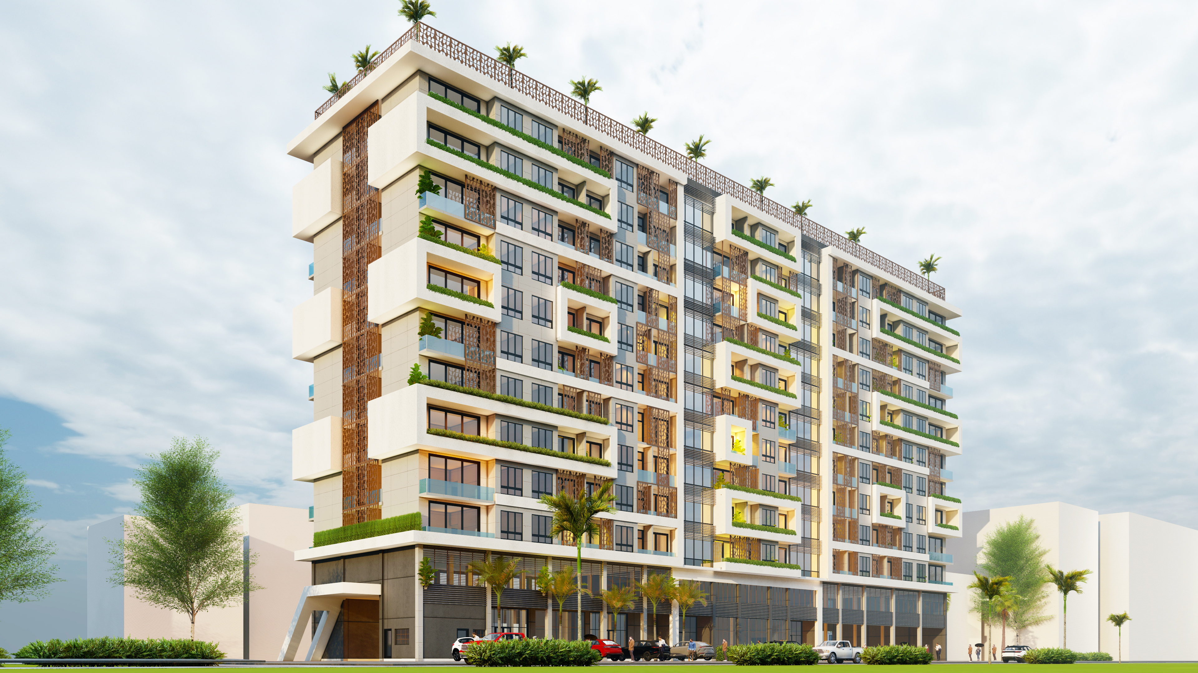Le Cubik Palace — vue 2