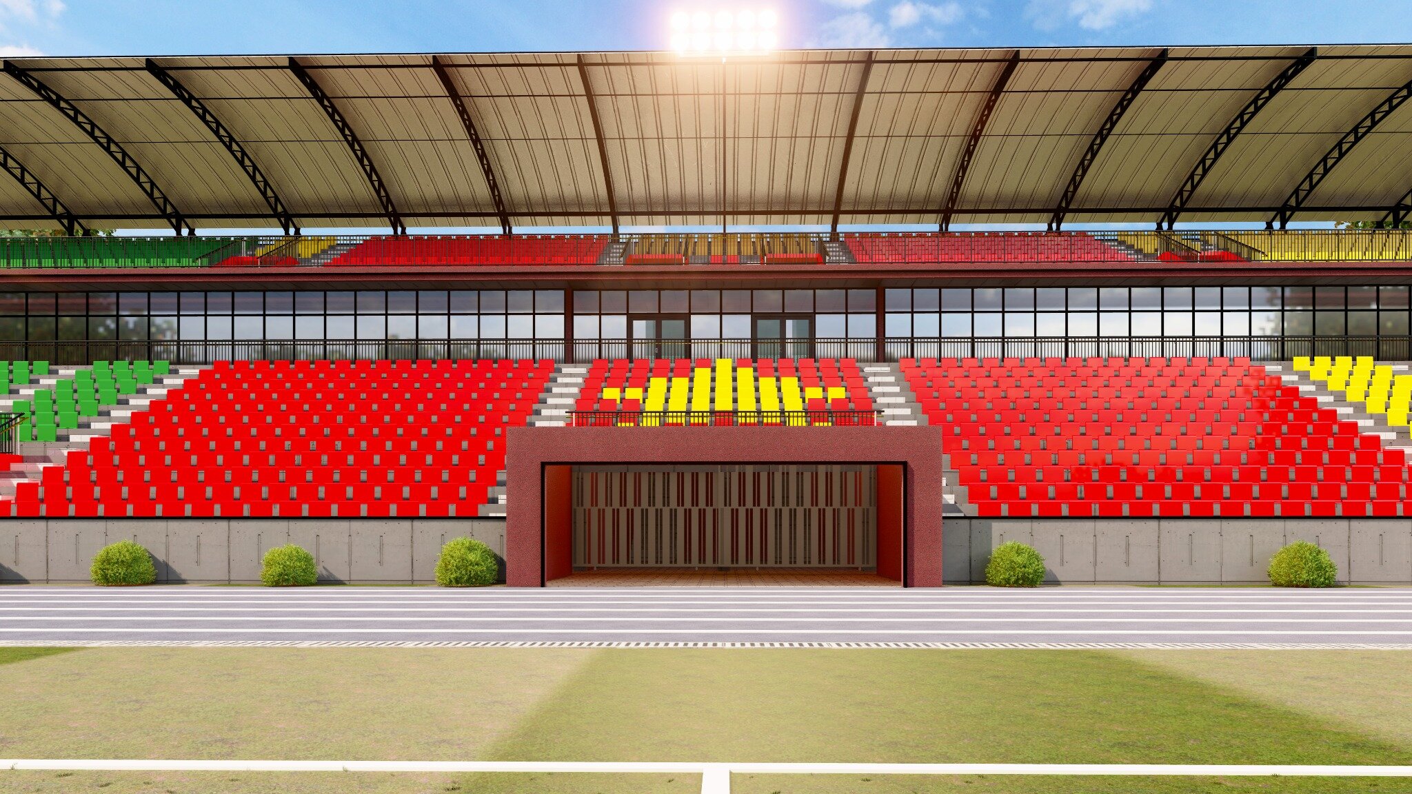 Omnisports Stadium — vue 2